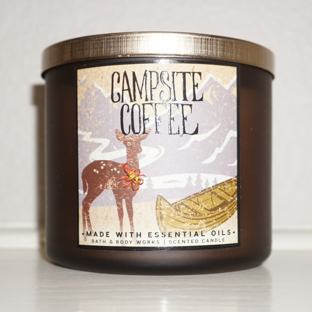 Bath & Body Works - Campfire Coffee 3-wick Candle